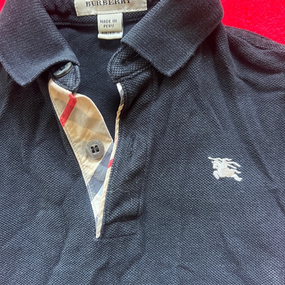 Pre Loved Baby 6 m Burberry polo shirt - Picture 2 of 4